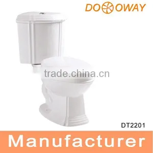 Western Style Bathroom Sanitary Ware Ceramic European Market Toilet D8080A thumbnail-5