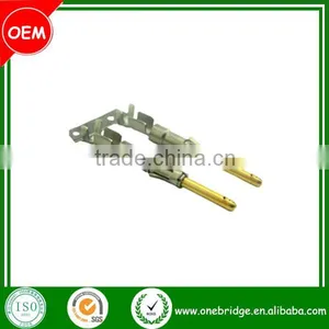 1.0 Gold Plated Male Bimetallic New Energy Crimp Terminal thumbnail-2