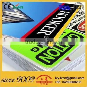 Custom Highly Durable Fire Resistant Coroplast Sign thumbnail-1