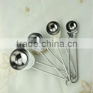 Stainless Steel Heart Shape Measuring Spoon Set thumbnail-6
