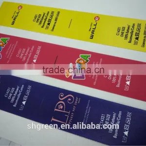 Satin Main Printing Care Labels,satin Printing Tags Roll for Garment thumbnail-3