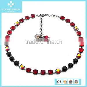 Fashion Wholesale Austria Crystal Necklace Jewelry thumbnail-1