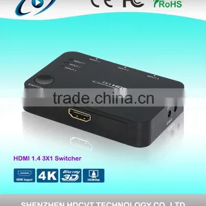 HDMI Switch 3by1, HDMI 1.4, 4k x 2k, Hot Sale thumbnail-2