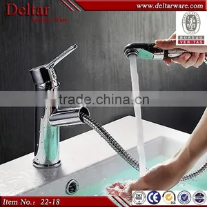 Ceramic Basin Faucet Can Pull Out, Withdraw to Use Basin Tap, 1.5m Pipe Basin Mixer Tap thumbnail-1