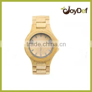 2016 Bamboo Wooden Handmade Watches Men / Custom Nature Wood Watch for Men thumbnail-1