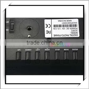 China Wholesale Wide Figure Screen Rectangle 7 Inch Digital Photo Frame thumbnail-4