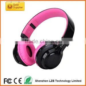 2015 Brand New Bluetooth Wireless LED Headphones With Mp3 Player thumbnail-3