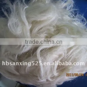 Hot Sale White Combing Goat Hair Waste for Felt and Yarn thumbnail-1