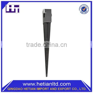 3" x 3" 75 x 75 x 750 mm Fence Post Spike Like Metpost Met Post thumbnail-3