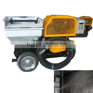 Wall Concrete Spray Plastering Machine Flush Coater thumbnail-1