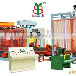 QT8-15 Fully Automatic Concrete Block Production Line Machine thumbnail-1