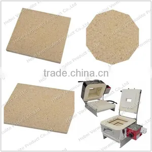 Lightweight Refractory Material Fire Brick Vermiculite Board for Furnace thumbnail-1