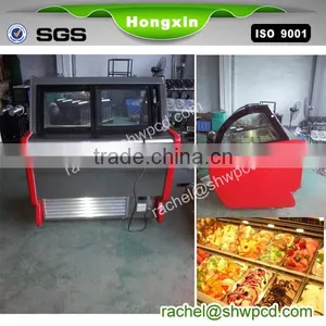 Ice Cream Display Case Freezers Price Commerical Ice Cream Display Cabinet thumbnail-1