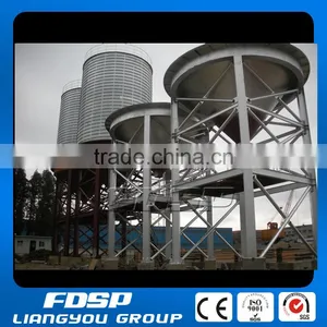 Grain Processing Plant Storage Silos 500T Soybean Silos With Cleaning thumbnail-1