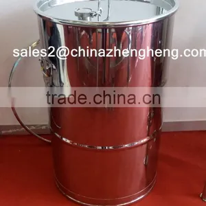 SUS 304 SUS 316L Stainless Steel Food Bucket / Ice Bucket / Beer Bucket/ Oil Barrel thumbnail-1
