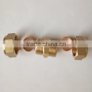 Best Quality Equal Coupling PEX-AL-PEX Pipe Fitting Compression Coupling thumbnail-1