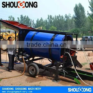 SHOUGONG 10TPH Gold Extracting Mining Trommel thumbnail-1
