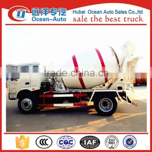 Foton Small 3 Cubic Meters Concrete Mixer Truck for Sale thumbnail-1