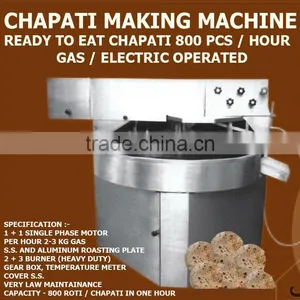 Machine Manufacturer Chapati / Roti Machine thumbnail-1