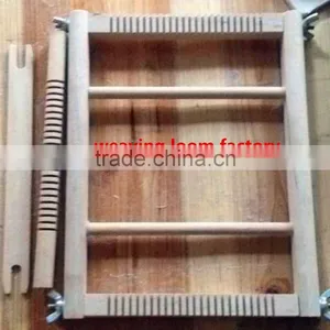 Wooden Weaving Loom Toy China Factory thumbnail-1