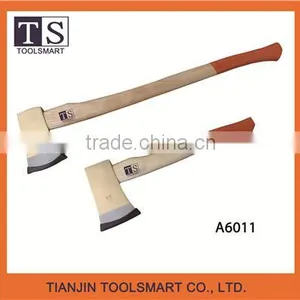 Steel Felling AXES and Hatchet A6011 With Wooden Handle on Sale thumbnail-1