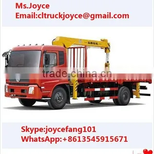 8 Tons Telescopic Boom Truck Mounted Crane 7 Ton Truck With Crane thumbnail-2