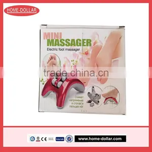 2017 New Mini Personal Electric Massager Foot Massager for Office Travelling With Battery Powered, Foot Vibrating Massage thumbnail-1