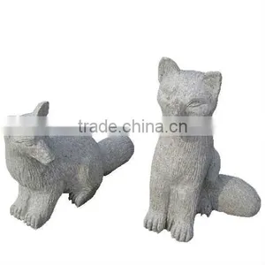 Granite Stone Sculpture Fox thumbnail-1