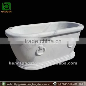 Newstar Good Quality Polished Bathroom Marble Tub Surround thumbnail-1