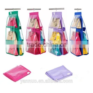 Double Transparent Storage Bag, Hanging Bag Organizer thumbnail-1