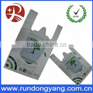 Wholesale Plastic T-shirt Bag With High Quanlity for Packaging thumbnail-1