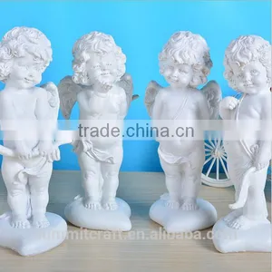 Wedding Table Centerpieces Decoration White Love Cupid Statues thumbnail-1