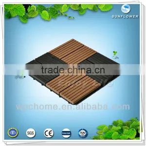 Outdoor Wpc Deck Tiles for Household thumbnail-1