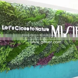 Factory Price Natural Looking Artificial Plant Wall, Vertical Artificial Green Wall,indoor or Outdoor thumbnail-1