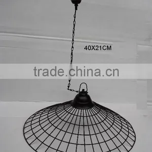 Iron Ceiling Hanging Lamps in Green Powder Coating thumbnail-1