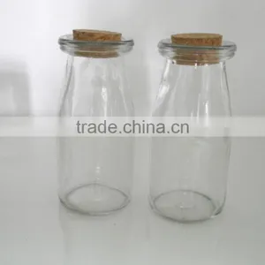 Leak-proof Upmarket Clear Glass Canister With Wooden Lid thumbnail-1