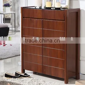 Modern Design Wooden Shoe Rack Cabinet thumbnail-2