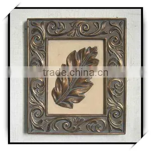 Elegance 14 Inches Bronze Resin Decorative Wall Plaque thumbnail-1