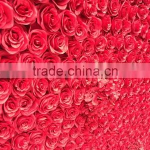 Hot Sale Silk Flower Wall for Wedding Decoration in Good Price thumbnail-3