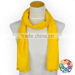 Many Colors Fashion Solid Polyester Long Scarf Women Shawl Scarf thumbnail-1