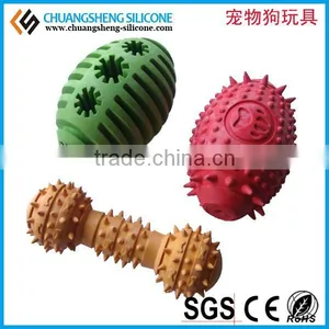 Squeaky Silicone Rubber Dog Toys thumbnail-2