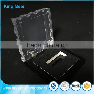 Clear Custom Acrylic Jewelry Display Stand With Lid thumbnail-1