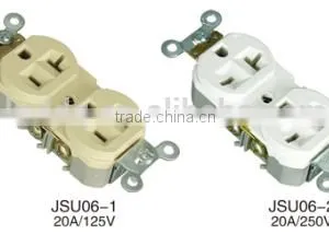 U33 American Standard Wholesale Wall 3 Pole Electrical Socket Receptacle Outlet USA thumbnail-3