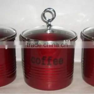Set of 3 Metal Storage Containers for Home Use thumbnail-1