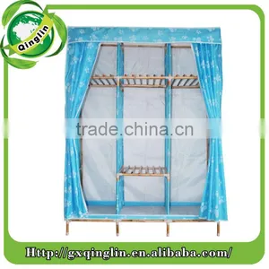 Diy Solid Wooden Moistureproof Wardrobe Interior Design thumbnail-1