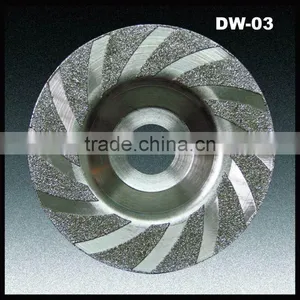 "Electric - Coated" Diamond Cup Wheel thumbnail-1