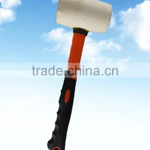 Rubber Mallet With TPR Handle/Rubber Hammer/Mallet thumbnail-1