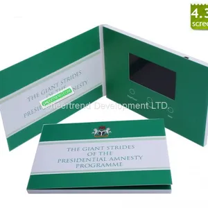 High Quality 4.3″ Video Postcard,video Flyer,video Brochure thumbnail-3