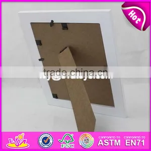 Wholesale Customize Home Decoration Wooden White Picture Frames W09A029 thumbnail-4