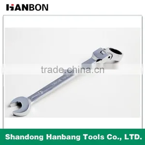 Flexible Head Combination Ratchet Wrench thumbnail-1